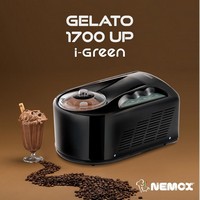 photo gelato pro 1700 up i-green - black - up to 1kg of ice cream in 15-20 minutes 7